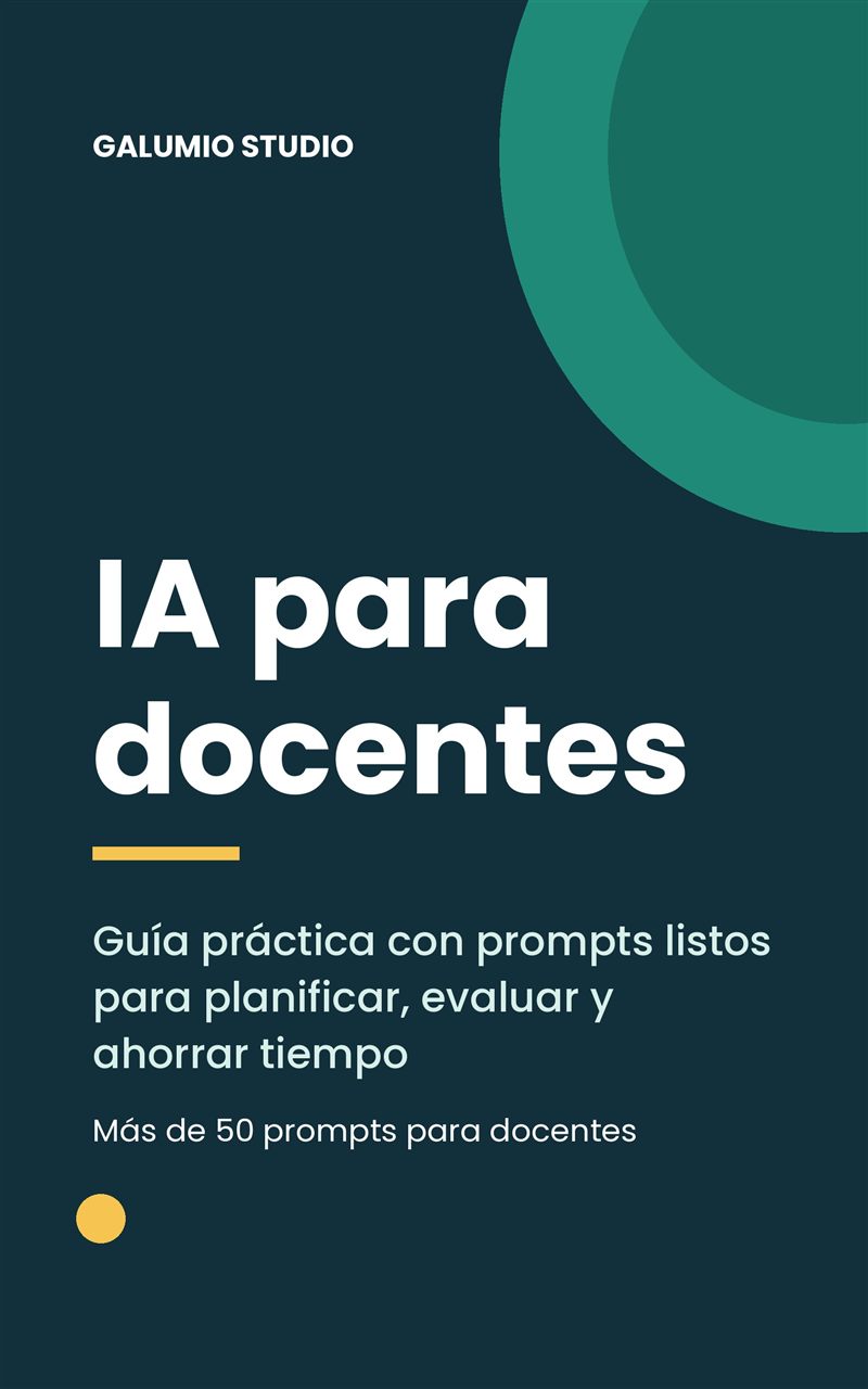 Portada de IA para docentes · Español