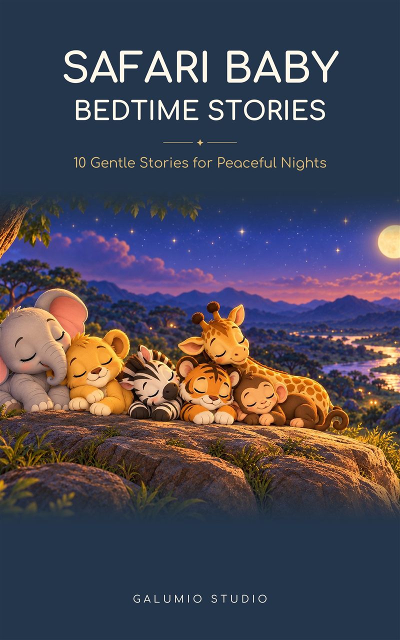 Portada de Safari Baby: Bedtime Stories — Inglés