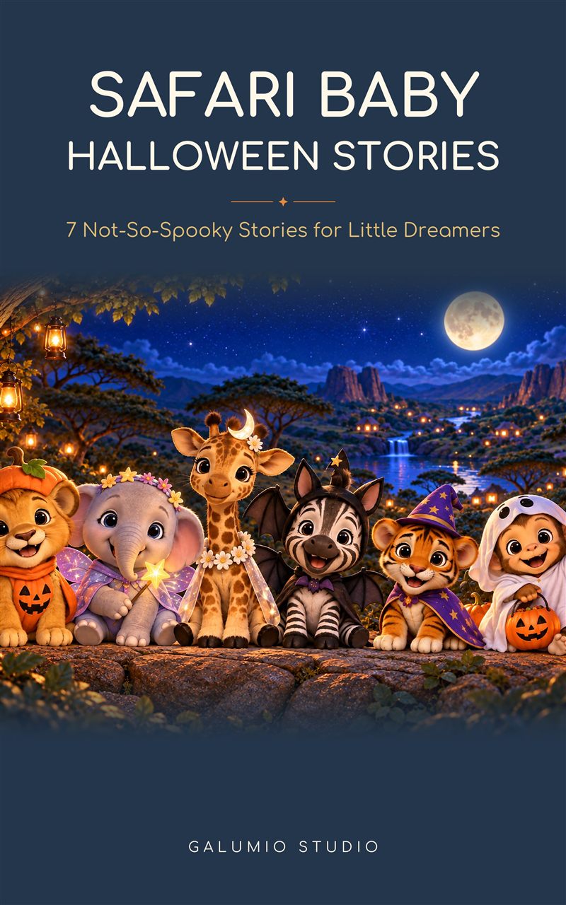Portada de Safari Baby Halloween · English
